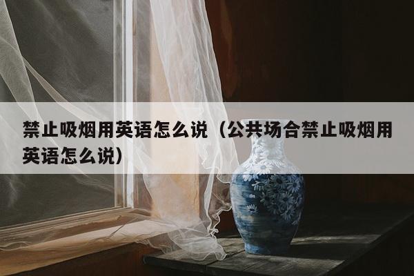 哪里可以抽烟英文(在哪些地方可以抽烟)